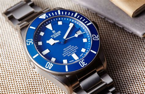 tudor blue watch|tudor pelagos 42mm blue.